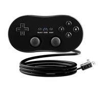 OSTENT Manette de Jeu Classique Filaire pour console Nintendo Wii Remote Jeu vidéo Couleur Noir
