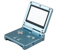 OSTENT Pleine couverture de boîtier Shell Shell de logement Compatible pour Nintendo GBA SP Gameboy Advance SP - Couleur Bleu Clair