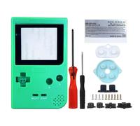 OSTENT Remplacement Complet de la Coque de boîtier de logement pour Nintendo GBP Game Boy Pocket Console Couleur Vert