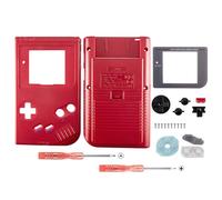 OSTENT Remplacement Complet de la Coque du boîtier de la Coque pour Nintendo GB Game Boy Console Couleur Rouge