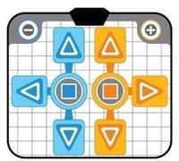 OSTENT Tapis de Danse Antidérapant pour Console Nintendo Wii Gamecube NGC Jeux de Danse Sportive