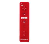 OSTENT Télécommande 2 en 1 avec Motion Plus intégré pour Console Nintendo Wii - Couleur Noir