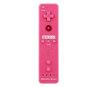 OSTENT Télécommande 2 en 1 avec Motion Plus intégré pour Console Nintendo Wii (Rose)