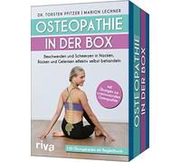 Osteopathie in der Box: Beschwerden und Schmerzen in Nacken, Rücken und Gelenken effektiv selbst behandeln. Mit Übungen zur craniosacralen Osteopathie. 100 Karten mit Begleitbuch
