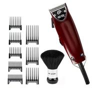 Oster Fast Feed 76023-510 Tondeuse à moteur à pivot réglable avec 8 peignes de guidage et plumeau pour le cou