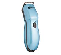 Oster Mini Tondeuse sans Fil pour Chien 13 cm - Idéale pour Oreilles, Visage, Pattes, Ventre - Silencieuse, Légère et Compacte - Propriétaires de Chiens - Unisexe - Bleu