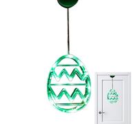 Osterfensterlicht, Osterlichterkette, Eierhase mit Saugnapf, Helle Osterdekoration, Raumdekoration, Fensterlicht-Orneo für Thanksgiving, Weihnachten