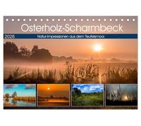 Osterholz-Scharmbeck, Natur-Impressionen aus dem Teufelsmoor (Tischkalender 2026 DIN A5 quer), CALVENDO Monatskalender: Bezaubernde Fotos aus dem Landkreis Osterholz-Scharmbeck im schönen Teufelsmoor