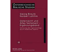 Osternacht Und Altes Testament - Ergänzungsband