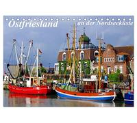 Ostfriesland an der Nordseeküste (Tischkalender 2026 DIN A5 quer), CALVENDO Monatskalender: Das Land an der Nordseeküste