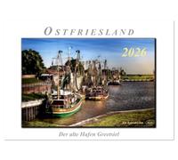 Ostfriesland - der alte Hafen Greetsiel (Wandkalender 2026 DIN A4 quer), CALVENDO Monatskalender: Peter Roder mit einer Auswahl seiner faszinierenden ... bezauberndem alten Hafen Greetsiel