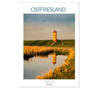 Ostfriesland - Fotos von forstfotografie (Wandkalender 2026 DIN A2 hoch), CALVENDO Monatskalender: Ostfriesland - Land, Deich und Meer