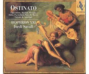 Ostinato : Falconiero, Marini, Merula, Ortiz, Pachelbel, Purcell, Rossi, Valente