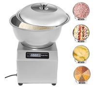 Ostreemaner Pétrin électrique, Machine à Pétrir, Corps Renforcé à 3 Couches, avec Affichage LED Et Minuterie De 30 Minutes, Capacité De 5/8 Kg, Double Mode De Rotation (Avant Et Arrière) 5kg