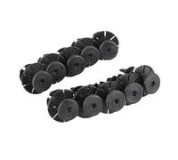 OSTREY Clips de Garniture de Voiture 10 Jeux De Clips D'espacement De Broches De Jupe De Seuil Latéral Extérieur De Voiture, Accessoires De Fixation Automobile pour BMW Série 3 E90 E91 E92 E93