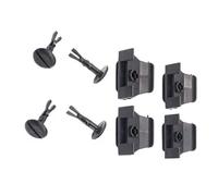 OSTREY Clips de Garniture de Voiture Clip De Couverture De Pare-Choc Avant De Voiture, 4 Jeux De Rivets De Fixation De Garde-Boue pour Toyota pour Matrix pour E140 2009 2010 2011-2014 2012 2013