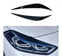 OSTREY Garniture de Couverture de paupière de sourcil de Phare de Voiture pour BMW 1 Series F40 Hatchback 2019-2023, Autocollants de décoration de Lampe Avant Accessoires de décoration de Cadre