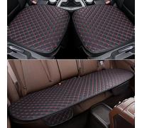 OSTREY Housses de siège de Voiture pour Mercedes Benz GLA AMG GLA35 GLA45 2021-2024, sièges d'auto en Cuir, Tapis de Protection de Chaise, Accessoires de Tapis,Red 1 Set