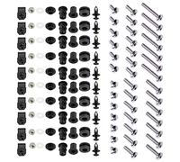 OSTREY Vis à Boulon pour Suzuki GSX1300 R GSX1300R Hayabusa 1999-2007 2006 2005 2004 2003 2002 2001 Moto Carrosserie Complète Carénage Boulon Kit Vis Clip (Color : Silver)