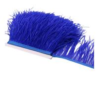 Ostrich feathers Trim - Colorful Artificial Soft Fringe for Sewing