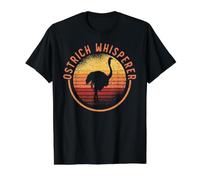 Ostrich Whisperer Amoureux des Animaux Ostrich sans vol T-Shirt Graphique avec Valeur