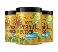 OstroVit 100% Crème de cacahuètes 3 x 1000 g nature