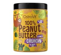 OstroVit 100% Peanut Butter (1000g) Croustillant - Aliments fonctionnels - Beurre de noix