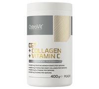 Ostrovit CGT + Collagène + Vitamine C, Pêche - 400 g