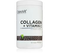 OstroVit Collagen + Vitamin C poudre au collagène saveur Black Currant 400 g