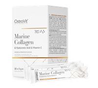 OstroVit Collagène Marin + Acide Hyaluronique + Vitamine C 5 g x 30 BOX avec arôme mangue et ananas