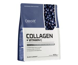 OstroVit Collagène + Vitamine C 400 g goût cassis