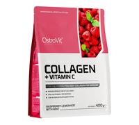 Ostrovit Collagène + Vitamine C (400 g, Limonade Framboise à la Menthe)