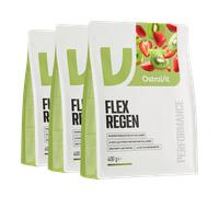 OstroVit Flex Regen 3 x 400 g en saveur fraise et kiwi