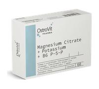 OstroVit Pharma Citrate de Magnésium + Potassium + B6 P-5-P 60 gélules