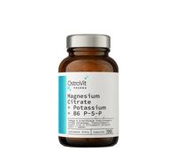 Ostrovit Pharma Citrate de Magnésium + Potassium + B6 P-5-P (90 Capsules)