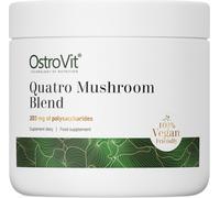 OstroVit | Quatro Mushroom Blend Powder | Lion's Mane ~ Reishi ~ Cordyceps ~ Chaga