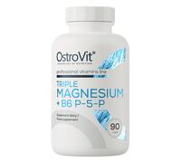 Ostrovit Triple Magnésium + B6 P-5-P (90 Capsules)