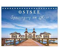 Ostsee - Spaziergang am Meer (Tischkalender 2026 DIN A5 quer), CALVENDO Monatskalender: Entdecken Sie die Schönheit und Faszination der Ostseeküste in Mecklenburg-Vorpommern.