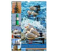 Ostsee Tour Deutschland - maritime Highlights (Wandkalender 2026 DIN A3 hoch), CALVENDO Monatskalender: Unsere schöne Ostseeküste in Bildern