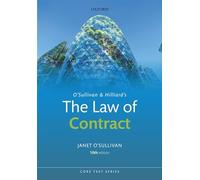 O'sullivan & Hilliard's The Law of Contract