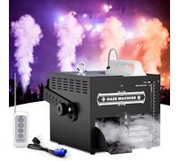 Osusuent 1500W Machine à Fumée avec Télécommande,Machine à Fumée Soiree avec 3L de Liquide,Facile à Transporter,Puissante et Compacte,Temps de Chauffe Rapide,pour Mariages,DJ et Fêtes,Effets Scène