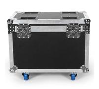 Osusuent Flight Case en Cuir Noir avec roulettes et Poignée RétractableB0F2MSPFNW Convient au 19X15W Wash Zoom Lyre LED