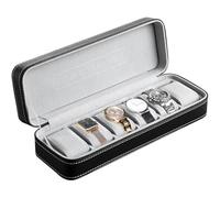 OSVINO Ecrins pour Montres Boîte à Montres avec 6/10/12 Emplacements Coffret/Présentoir à Montres avec Coussins