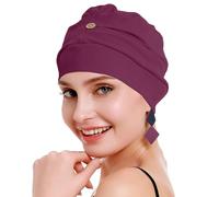 osvyo - Coiffe pour chimiothérapie pour femmes ayant perdu leurs cheveux à cause du cancer, en coton, léger, Taille Unique