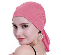 osvyo Foulard en Bambou pour Femme, pour Perte de Cheveux, chimiothérapie, Cancer, Emballage scellé, Bambou Rose Bubblegum, Taille Unique