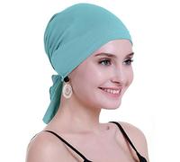 osvyo - Foulard en Bambou pour Femme, pour Perte de Cheveux, chimiothérapie, Cancer, Emballage scellé, Bambou Vert Clair, Taille Unique