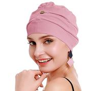 Osvyo Turbans chimio pour femme - Chapeau de perte de cheveux - Coton léger - Emballage scellé - Taille unique