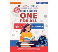 Oswaal CBSE & NCERT One for All Class 12 Accountancy (For 2026 Exam)