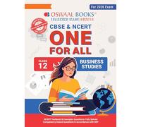 Oswaal CBSE & NCERT One for All Class 12 Business Studies (For 2026 Exam)