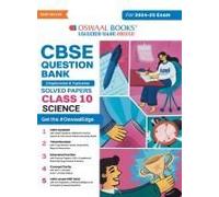Oswaal Cbse Question Bank Class 10 Science, Chapterwise And Topicwise Solved Papers For Board Exams 2025